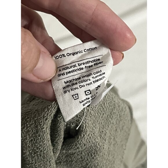 Mate Kids Green Organic Cotton Sweatshirt Size 4/5 - Picture 10 of 12